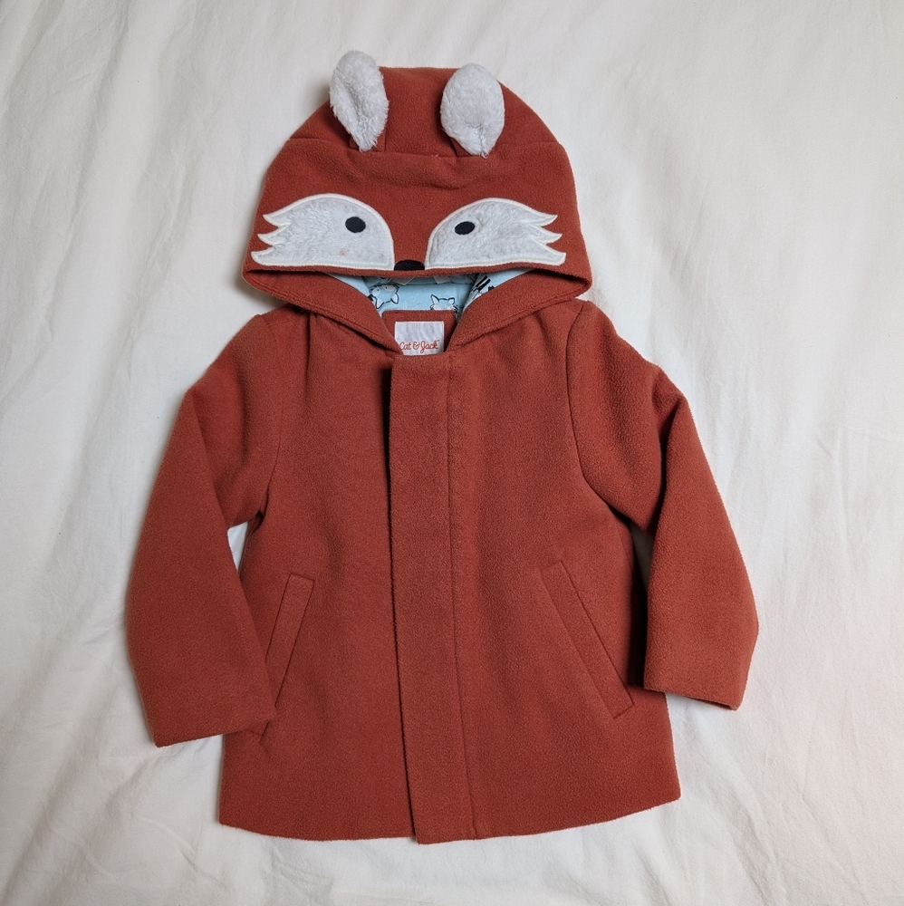 Cat & Jack Fox Hood Jacket